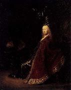 Rembrandt van rijn Minerva oil painting artist